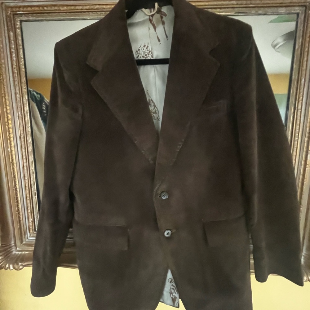 Vintage Men’s   Corduroy Riding Jacket made in USA